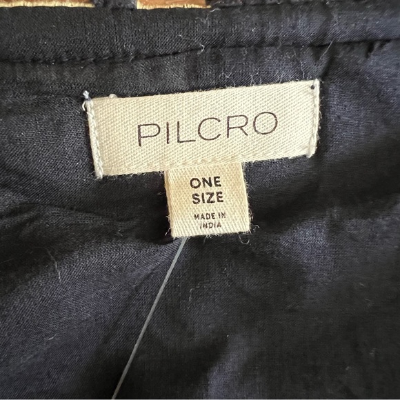 NWT Pilcro Anthropologie Embroidered Faux Fur Shrug, One Size - Picture 4 of 15